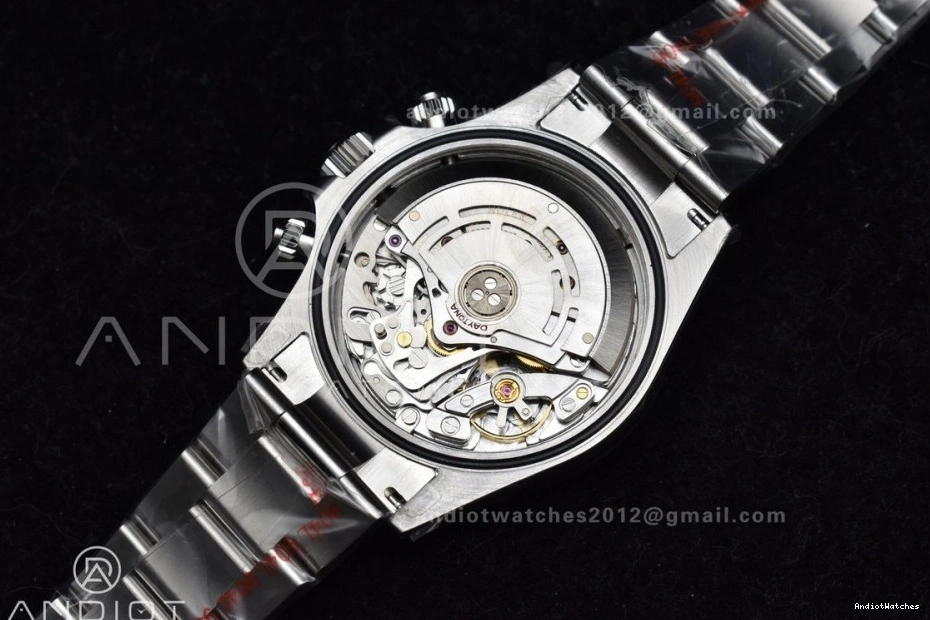 on Bracelet SS V Best QF 771 1:1 Edition WeatherProof 116520 White Dial SA4130 Daytona 0411